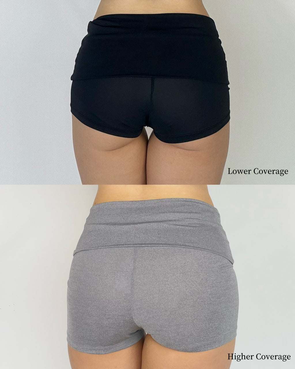 Fold-Down High Waist Shorts
高腰可反摺運動短褲