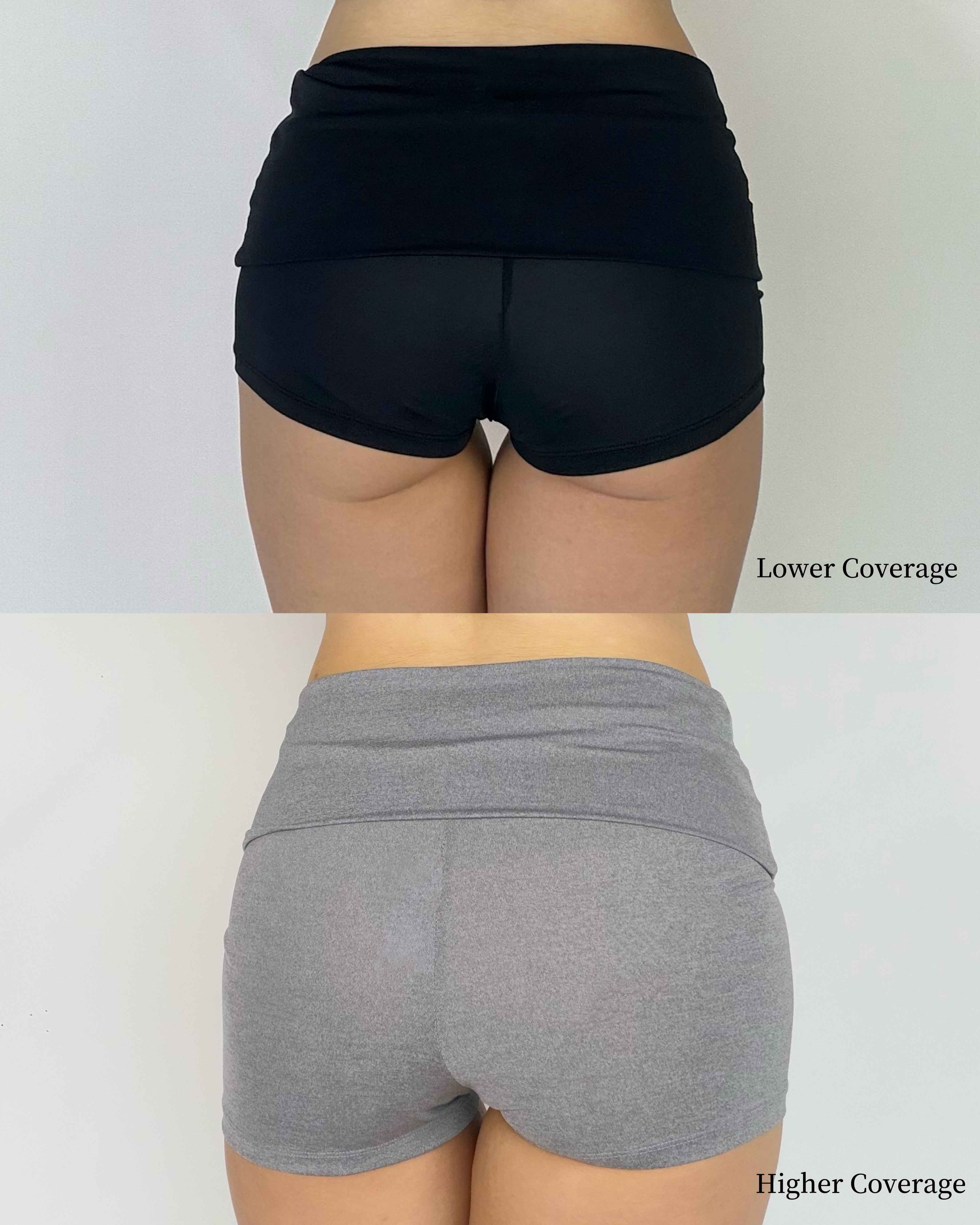 Fold-Down High Waist Shorts
高腰可反摺運動短褲