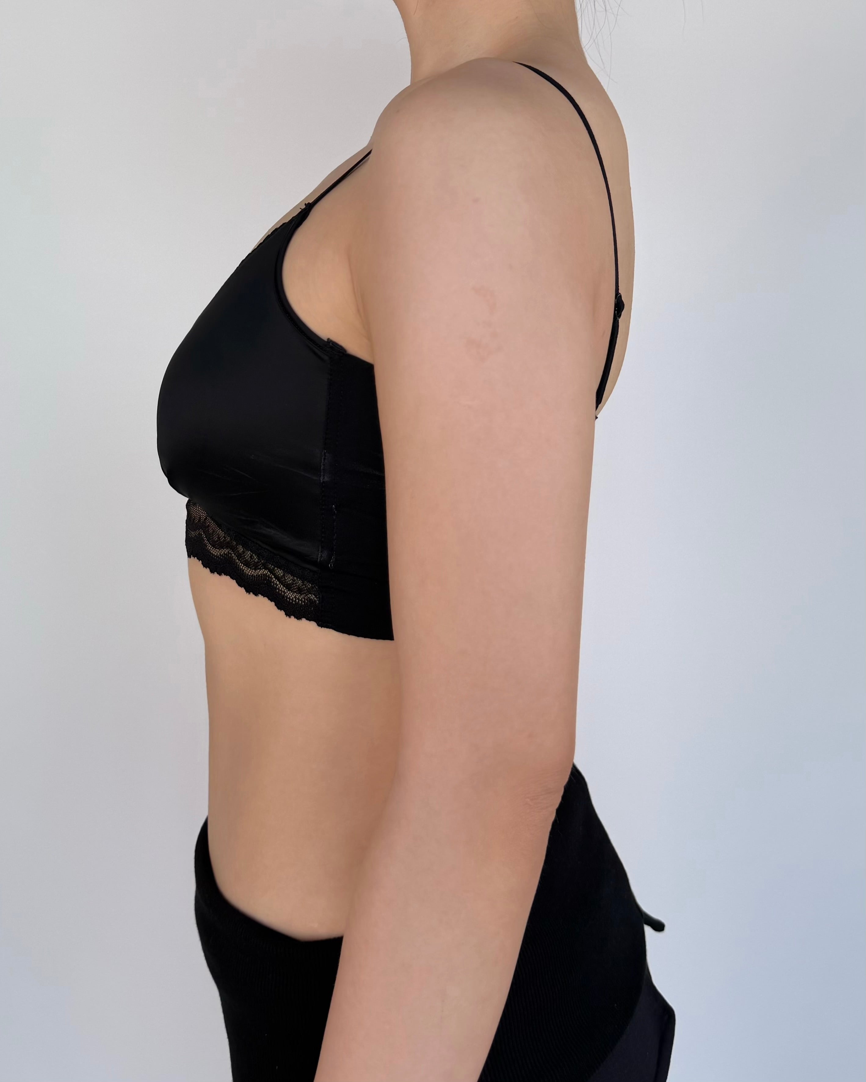 Silky Scalloped Lace Bralette