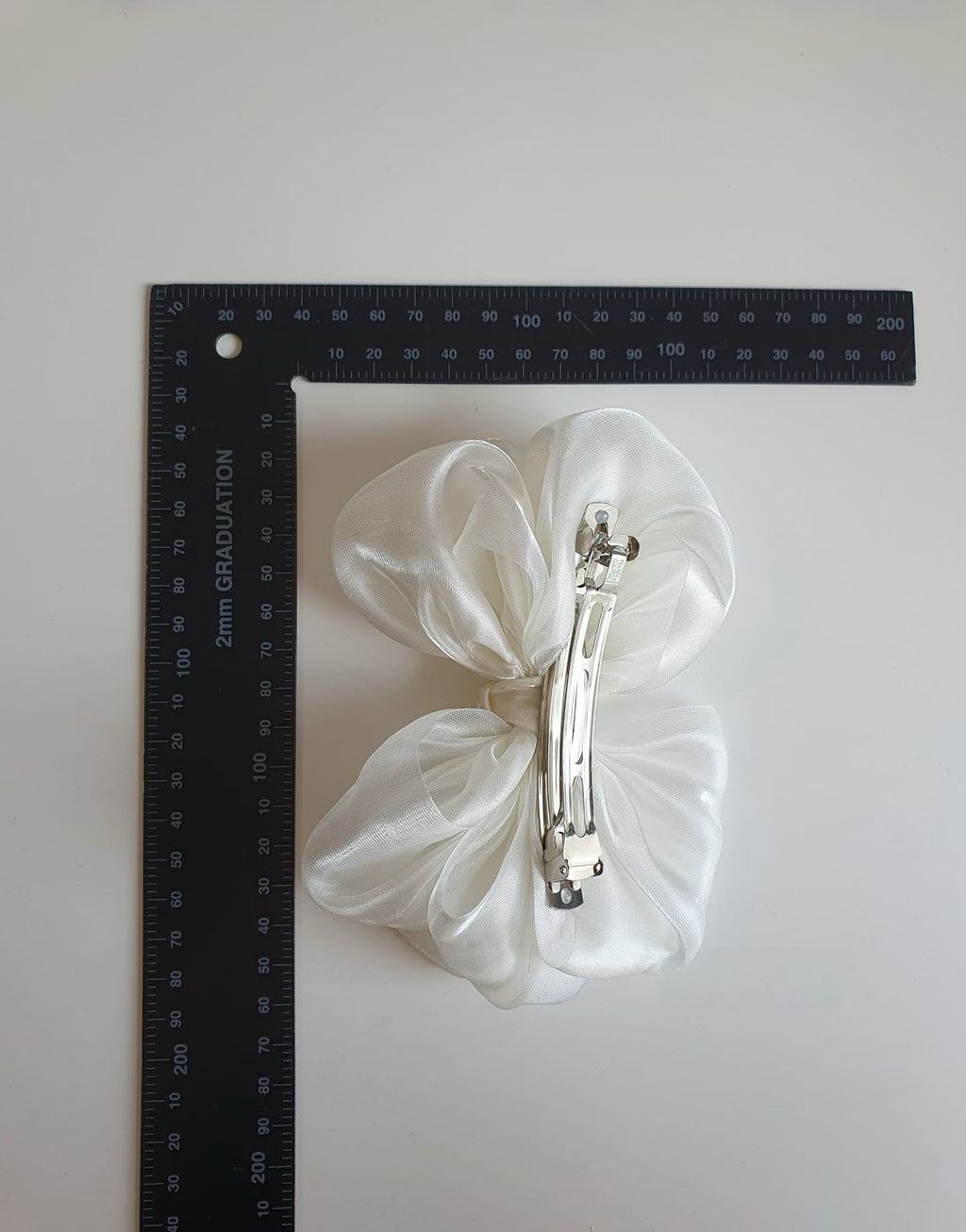 Elegant Organza Bow Hair Clip  
氣質透紗蝴蝶結髮夾