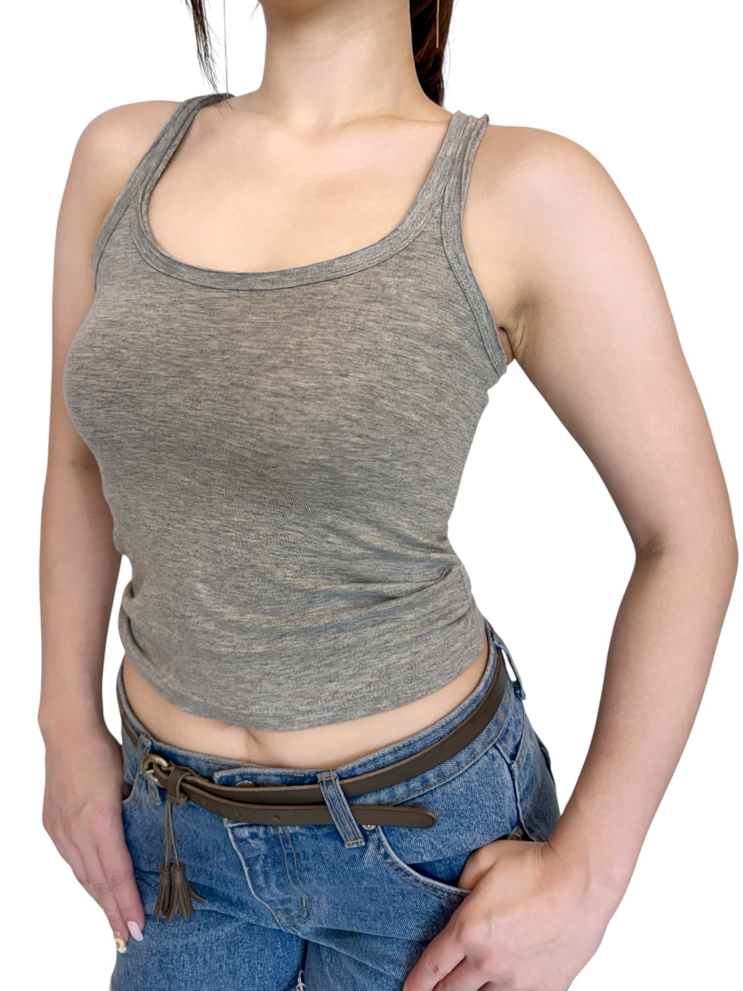 Ribbed Crop Tank Bundle 五色套裝 (5 Colours)