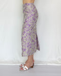 紫藤花語開衩半身裙
Wisteria Romance Midi Skirt