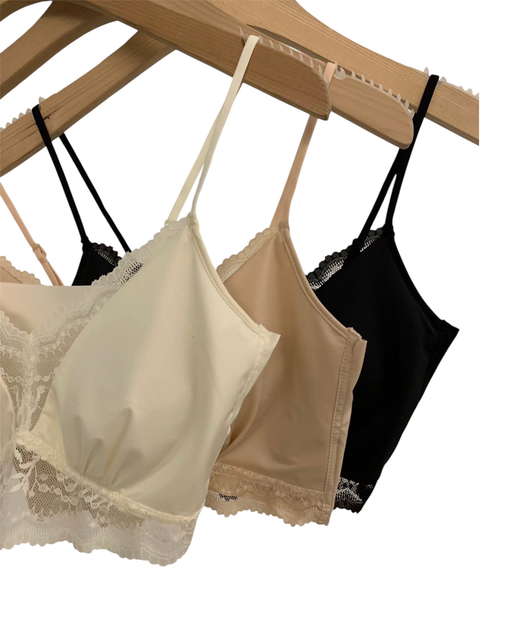 Silky Scalloped Lace Bralette