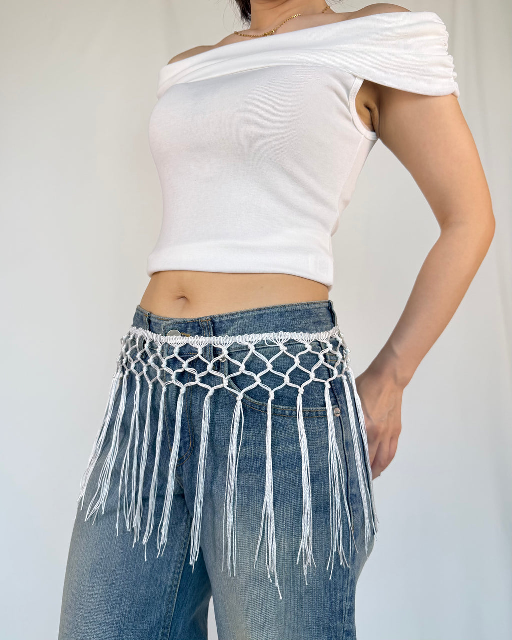 Boho Fringe Waist Belt
波希米亞流蘇腰鏈