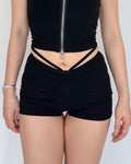 Allure Sculpt Ruched Mini Shorts