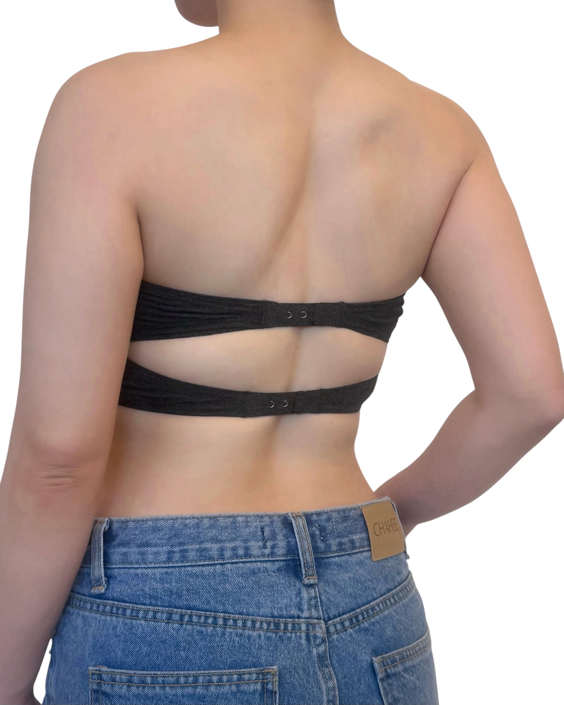 無肩帶彈力Tube Bra