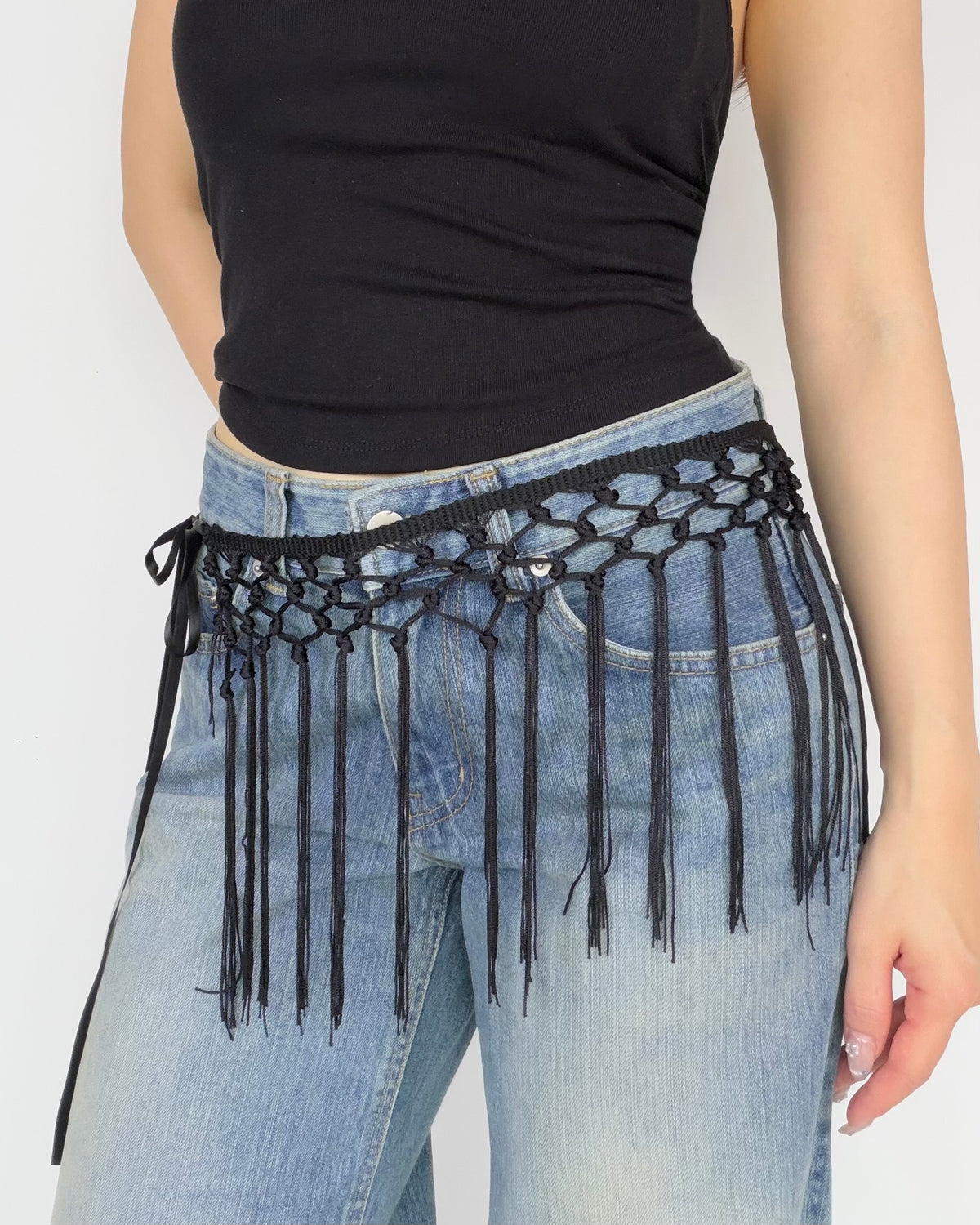 Boho Fringe Waist Belt
波希米亞流蘇腰鏈