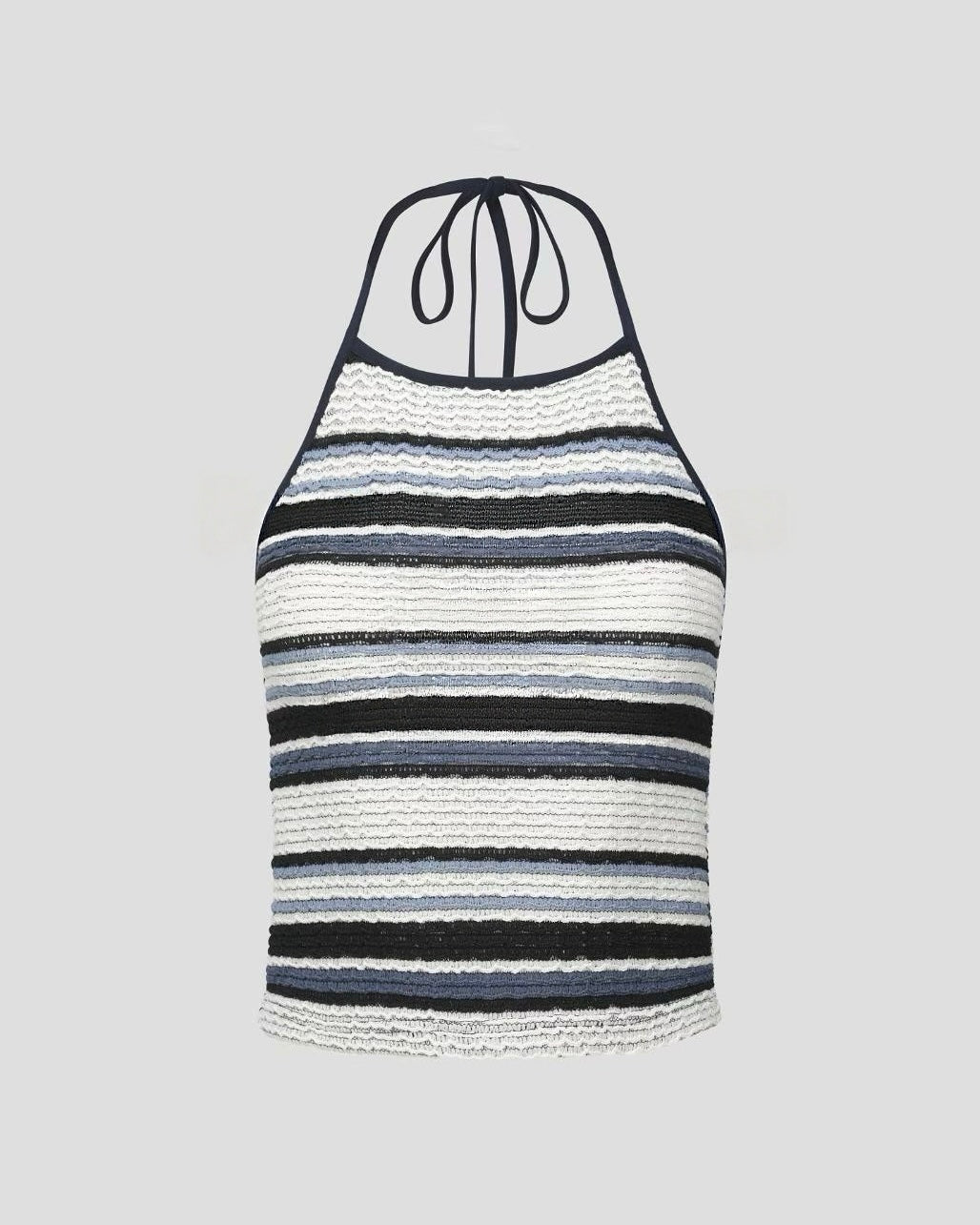 Copenhagen Stripe Halter Top
哥本哈根條紋掛頸背心