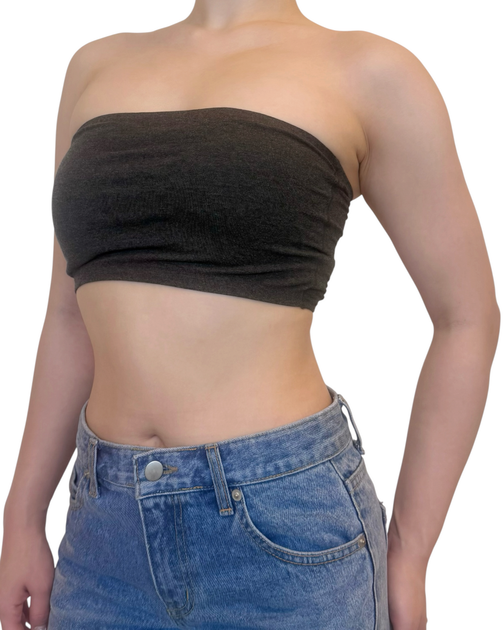 無肩帶彈力Tube Bra Bundle - 5 Colours