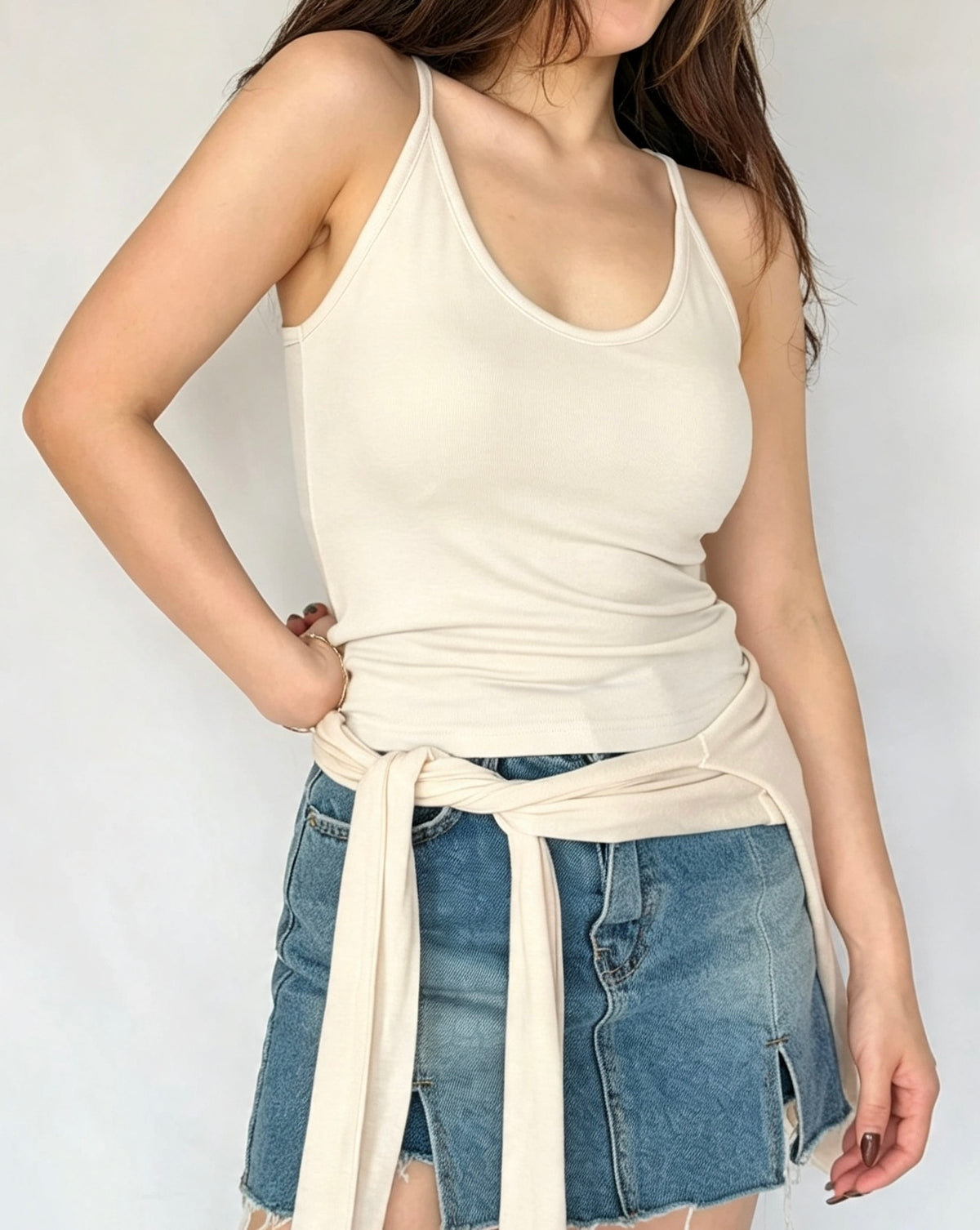 Everyday Scoop-Neck Padded Cami
Everyday 圓領吊帶背心
